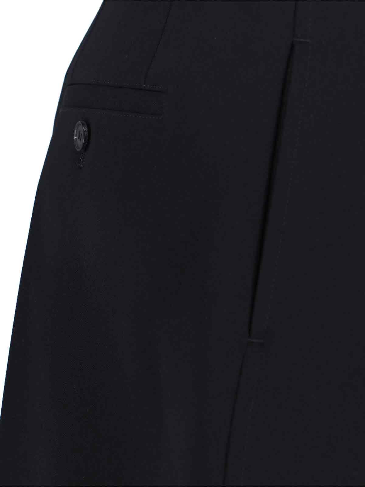 Wool Shorts – Black