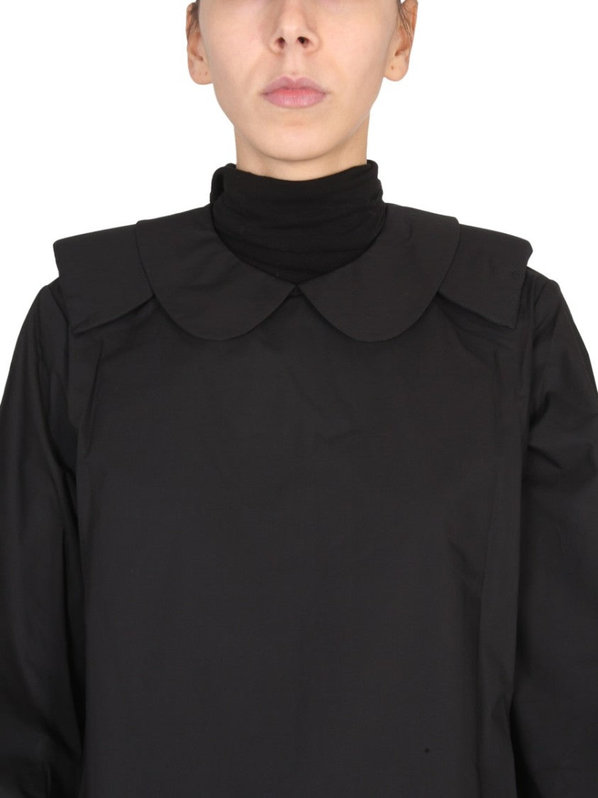 Relaxed Fit Dress With Claudine Collar