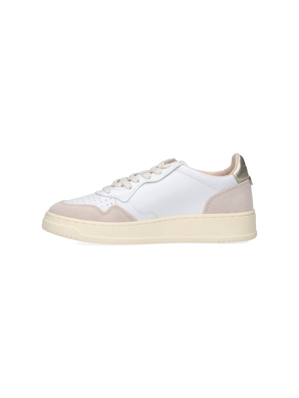 Low-Top Sneakers With Rounded Toe