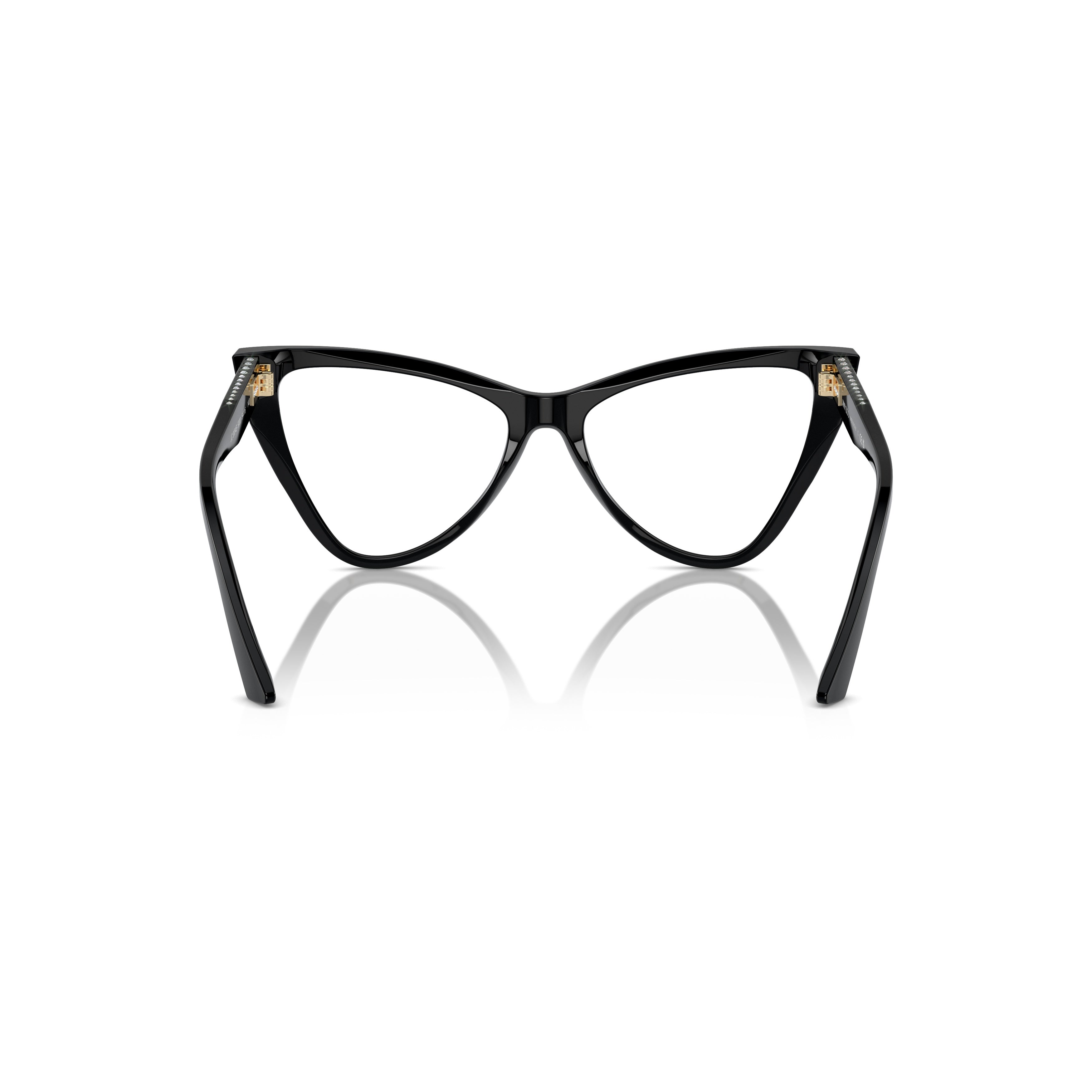 0jc3004b Glossy Black Cat-Eye Eyeglasses