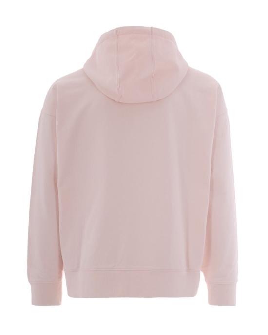 Oversized Hoodie Jacket With Adjustable Drawstring And Embroidered Detail