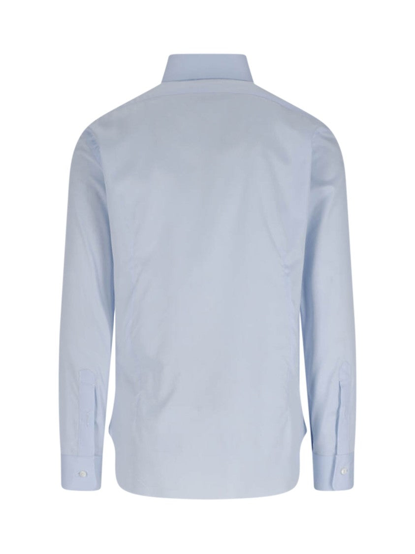 Classic Cotton Shirt – Light Blue