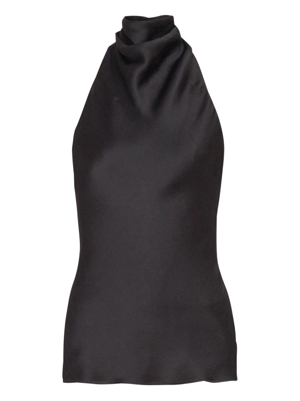 Sleeveless Black Top