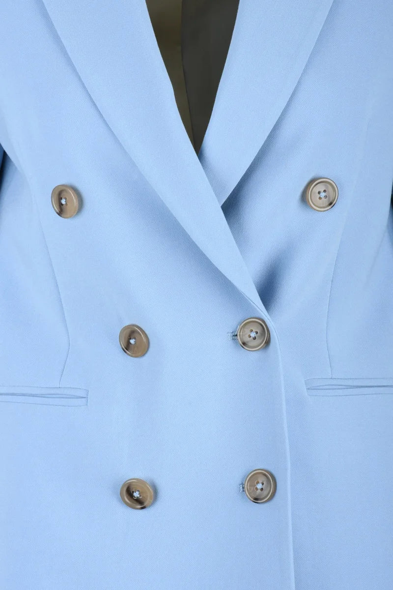 Tailored Jacket - Light Blue