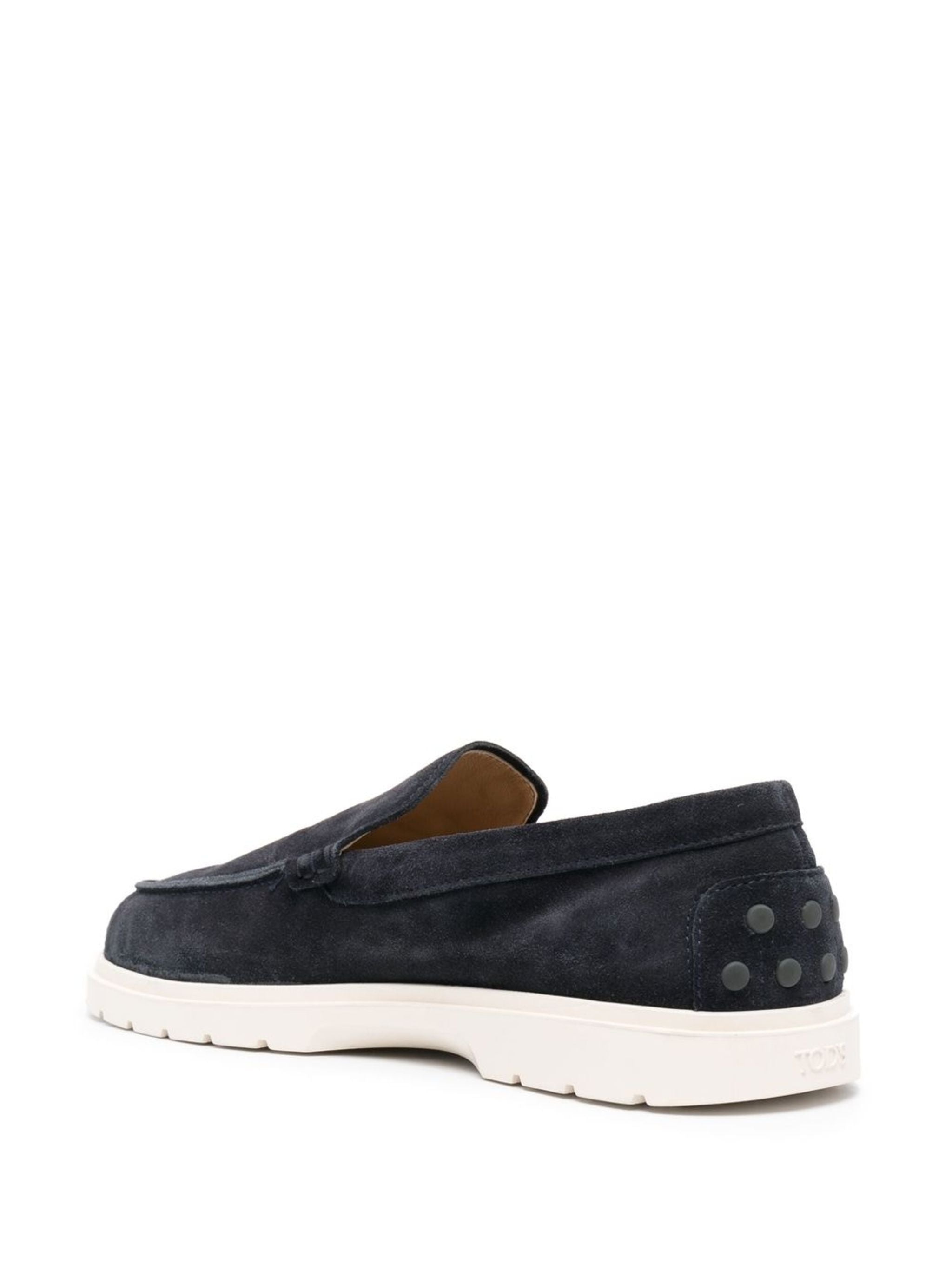 Moccasin Slipper Loafer-Style Suede Loafers