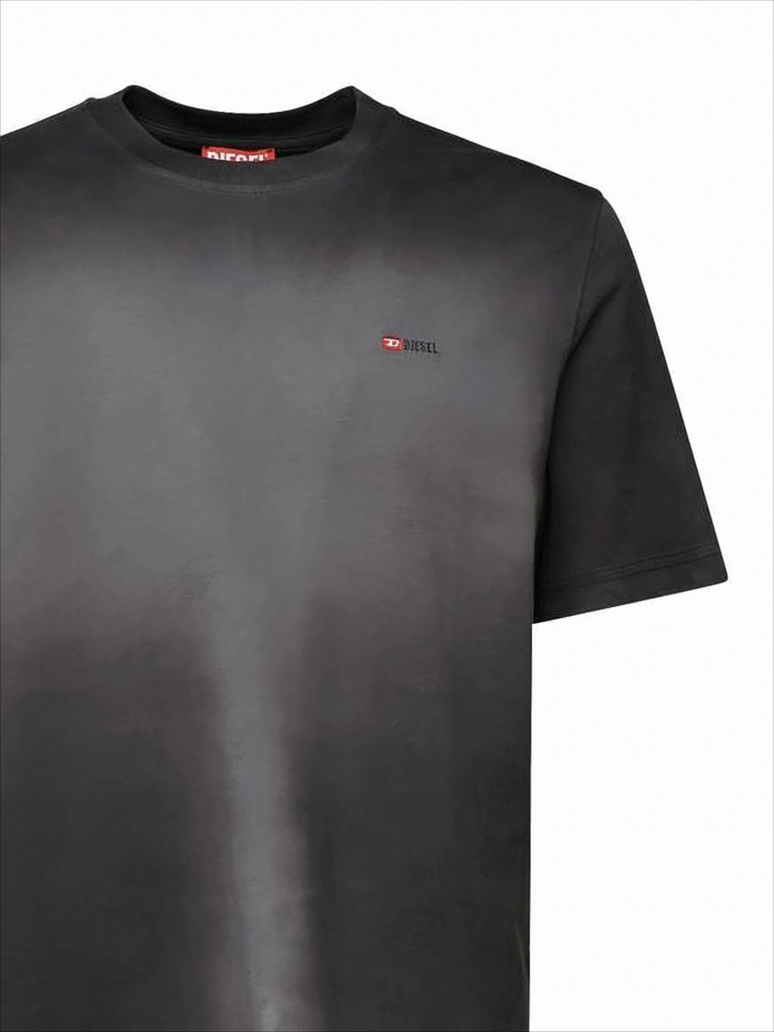Gradient Effect T-shirt with Discreet Logo Detail