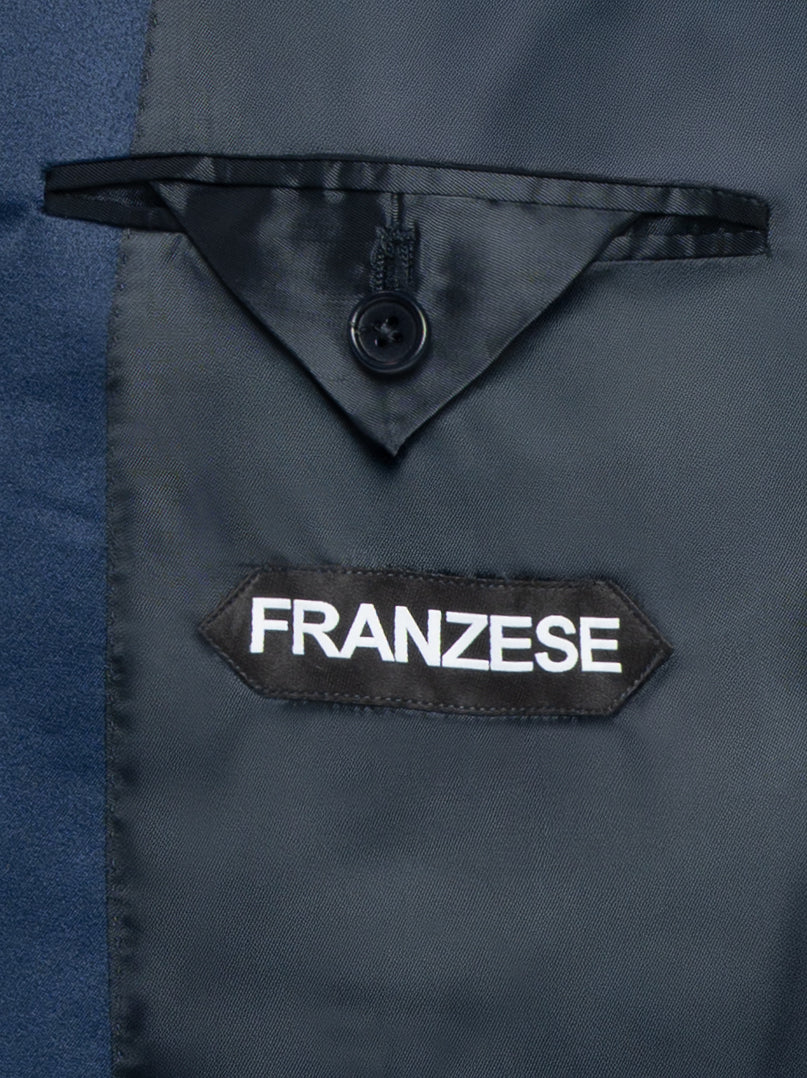 Single-Breasted Velvet Ceremonial Jacket