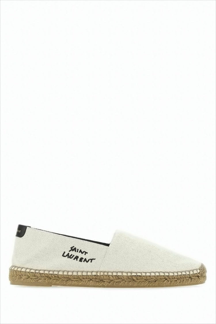 Minimalist Canvas Espadrille Sneakers with Jute Sole