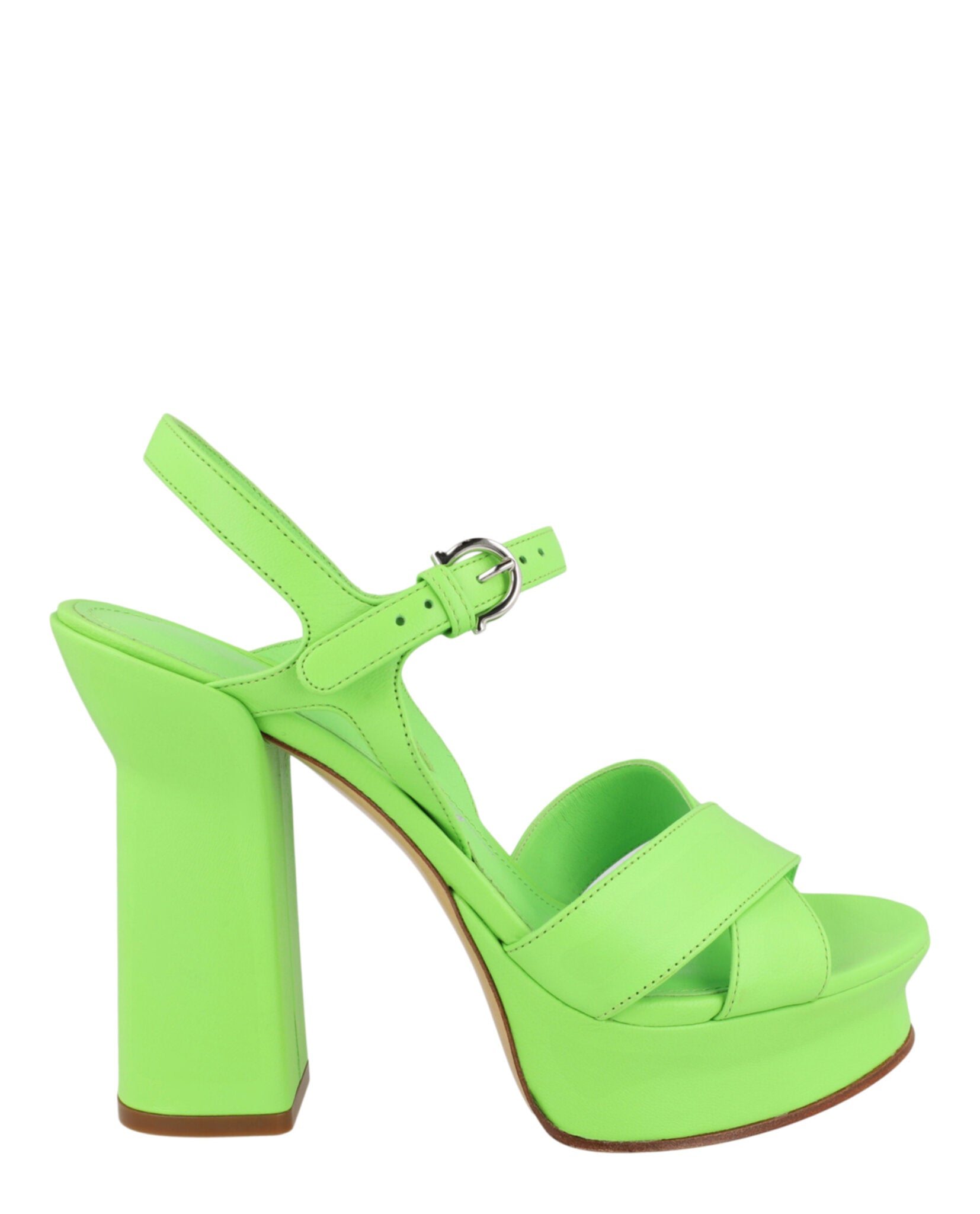 Sonya Leather Platform Sandals