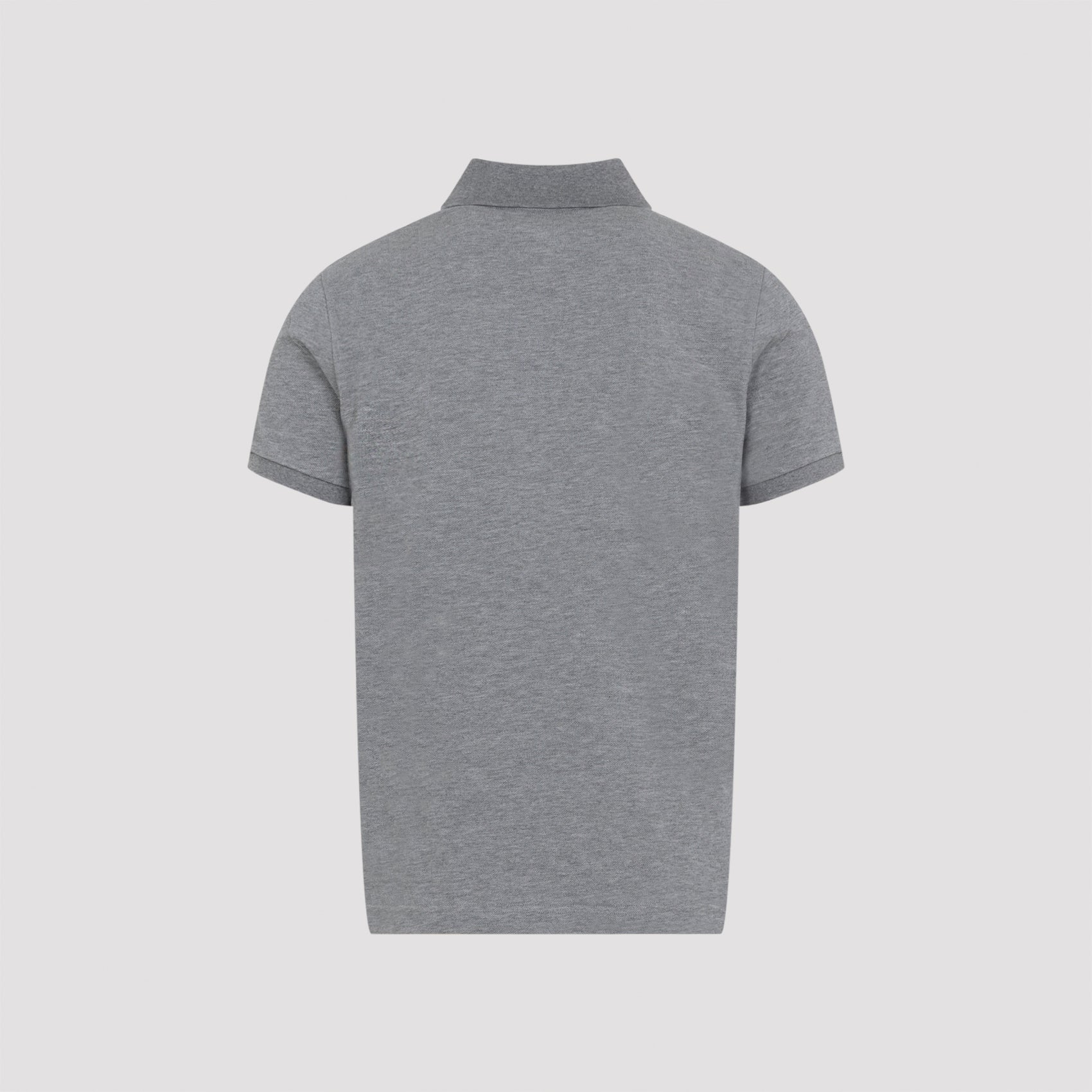 Classic Short-Sleeve Polo Shirt with Embroidered Logo
