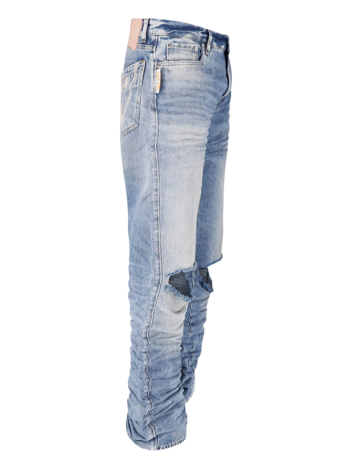 Blue Rich Kid Vintage Wide-Leg Jeans