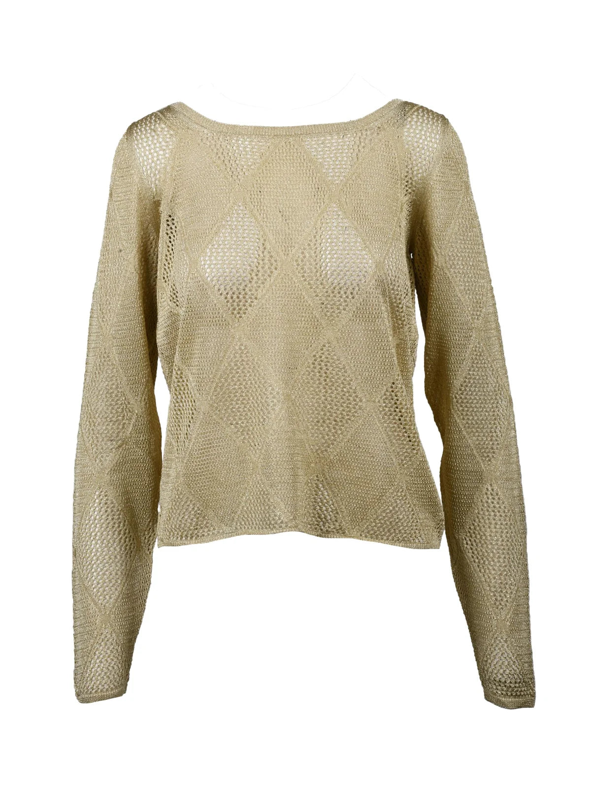 Lamé Sweater - Gold