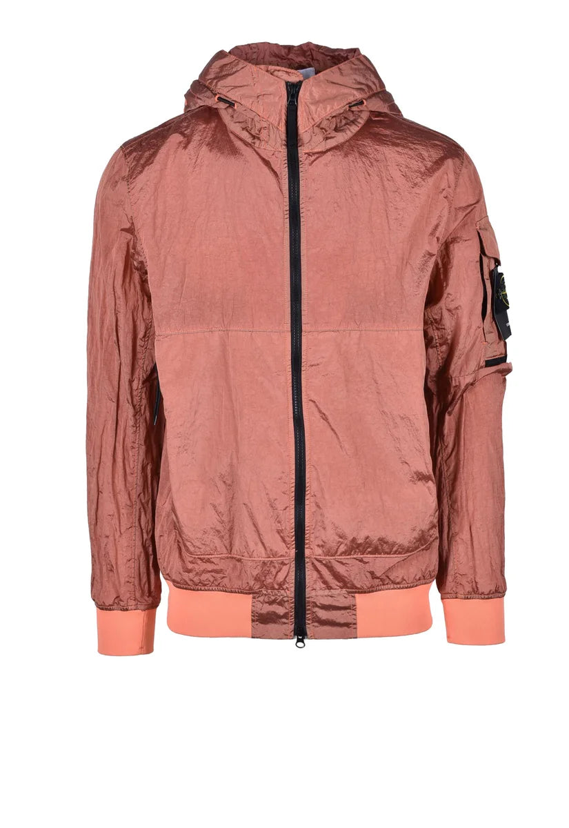 Nylon Metal Outerwear - Orange
