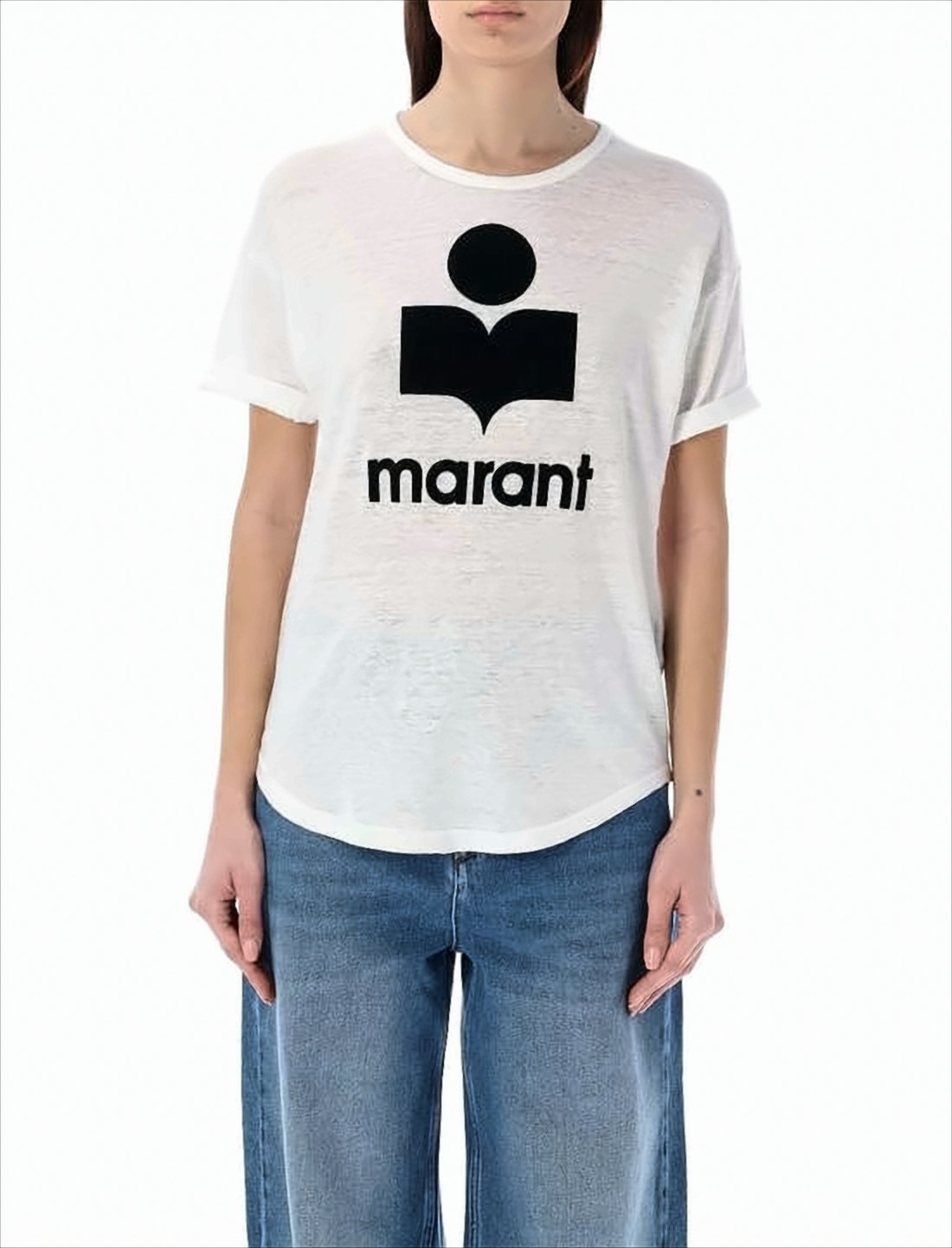 Linen Graphic Logo T-Shirt