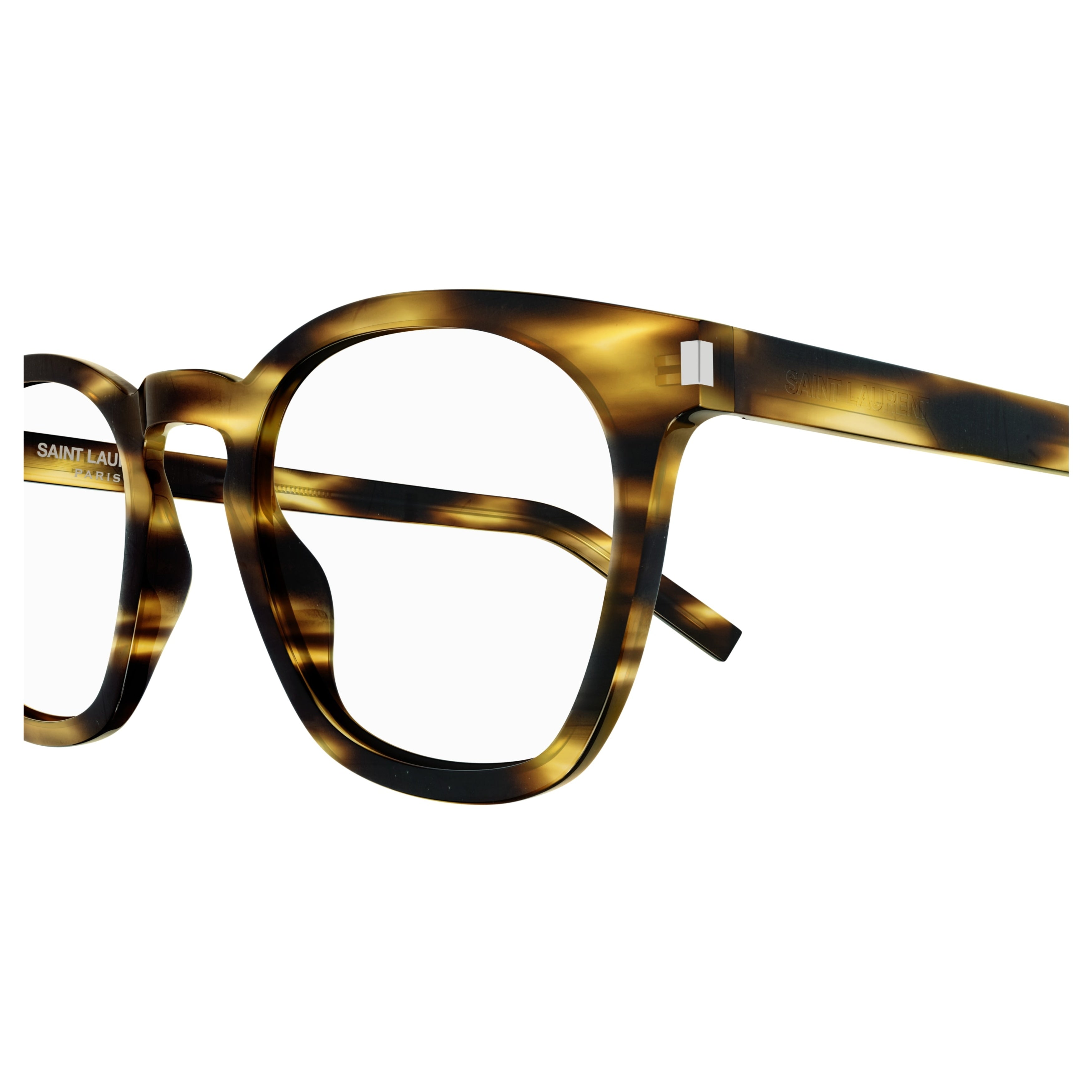 Sl 30 Slim Tortoiseshell Patterned Slim Frame Eyeglasses