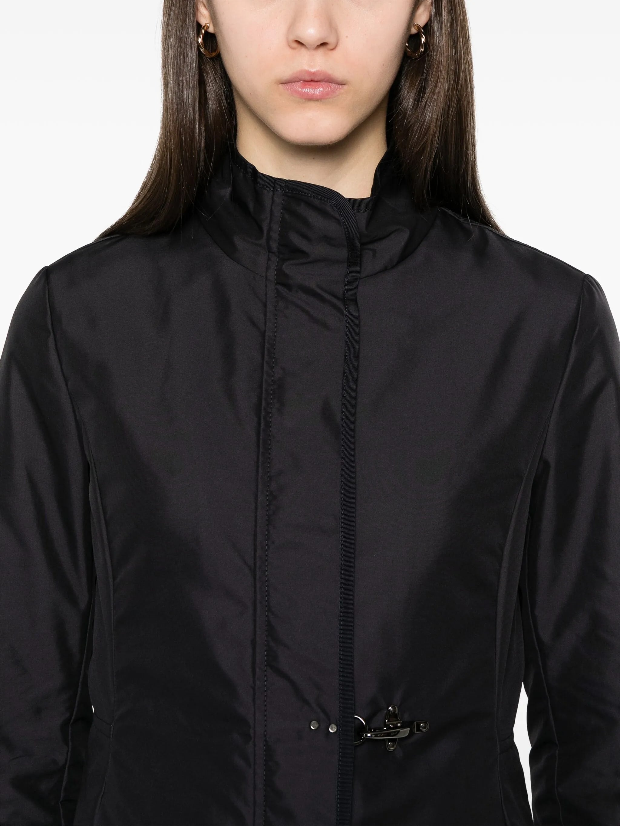 Easy Virginia High Collar Dual Closure Coat