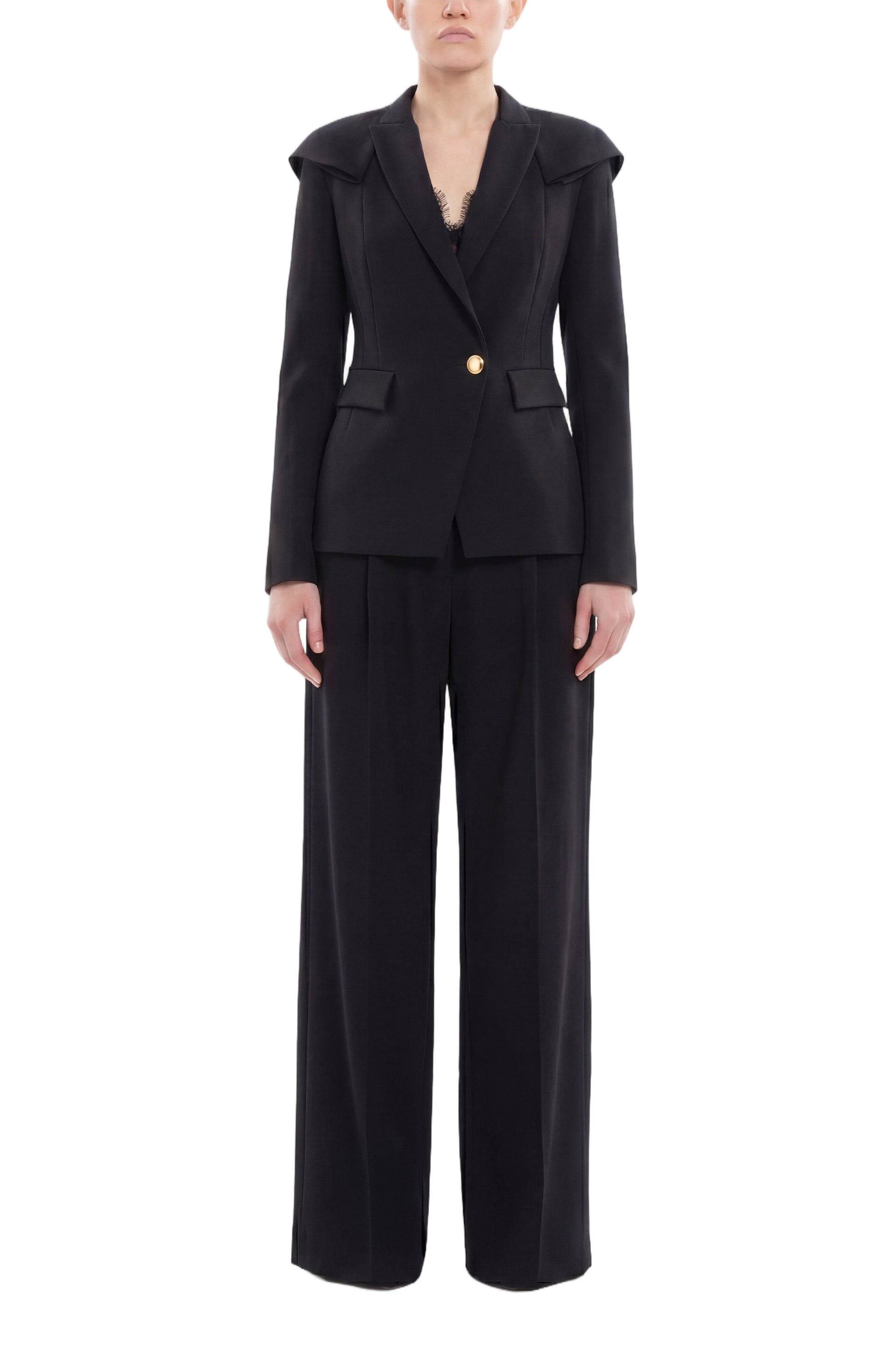 Pleated Pants