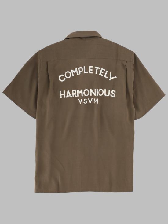 Camp Collar Short-Sleeve Shirt With Embroidered Detailing