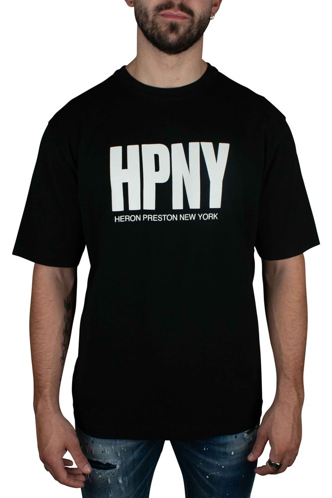 Signature Black Cotton T-Shirt