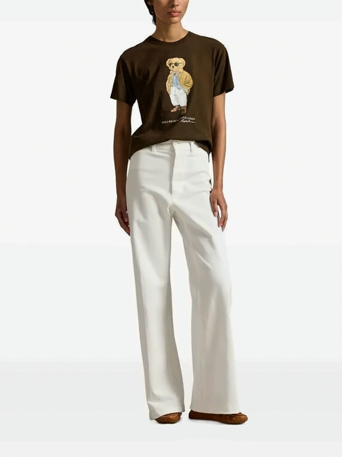 Relaxed Fit Graphic Bear T-Shirt