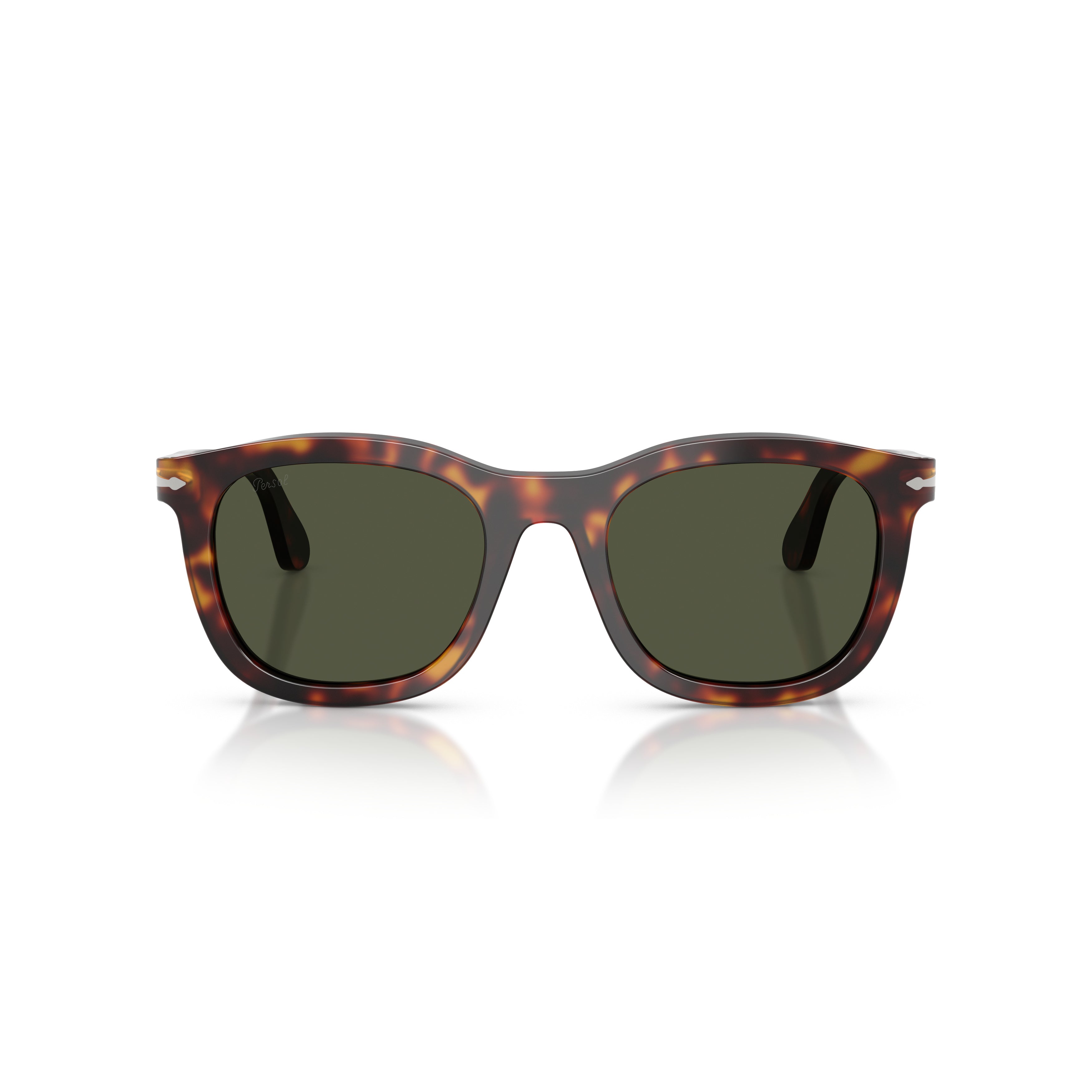 0po3395s Tortoiseshell Acetate Square Frame Sunglasses