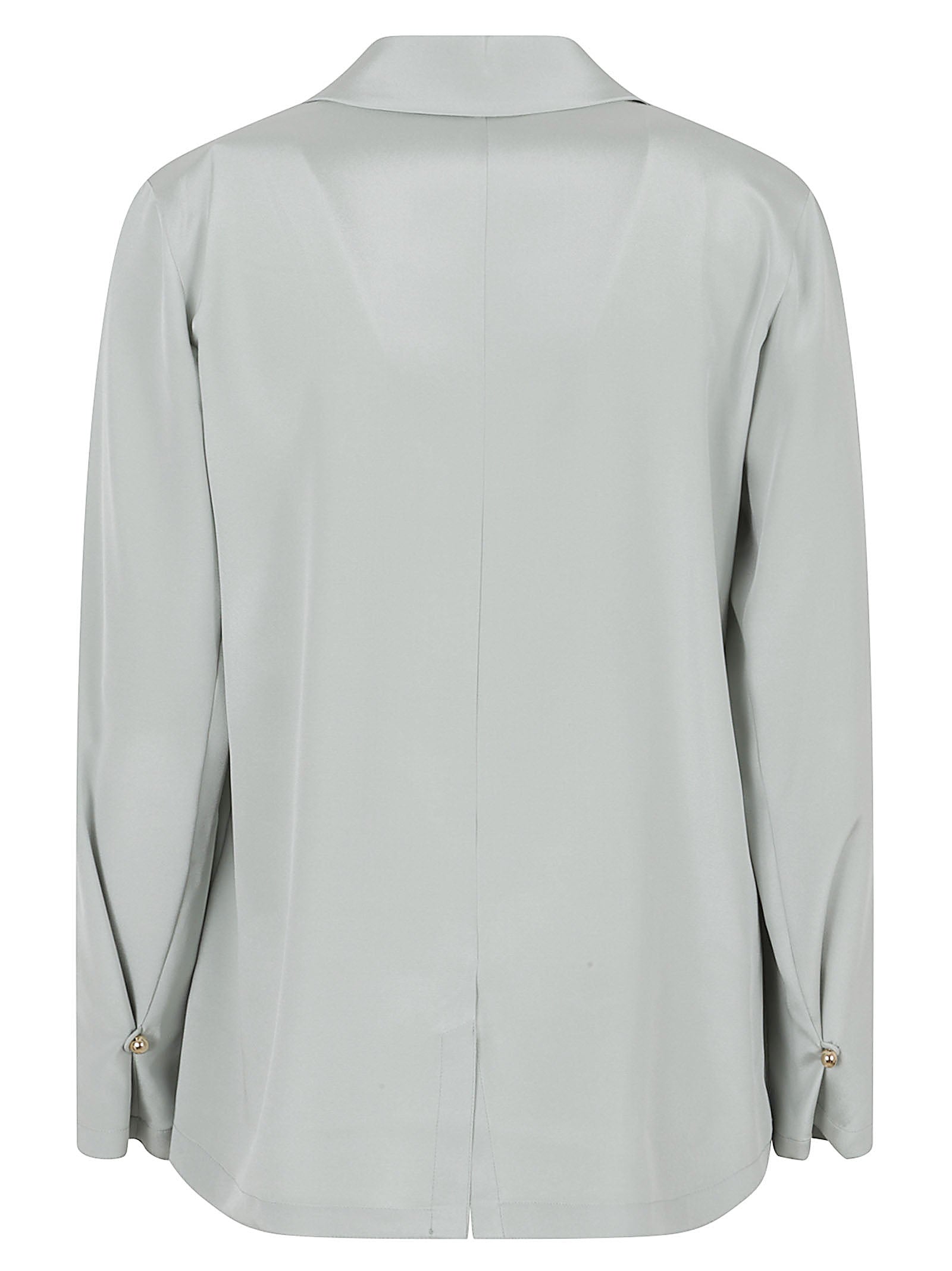 Adjustable Volume Silk Crêpe De Chine Shirt
