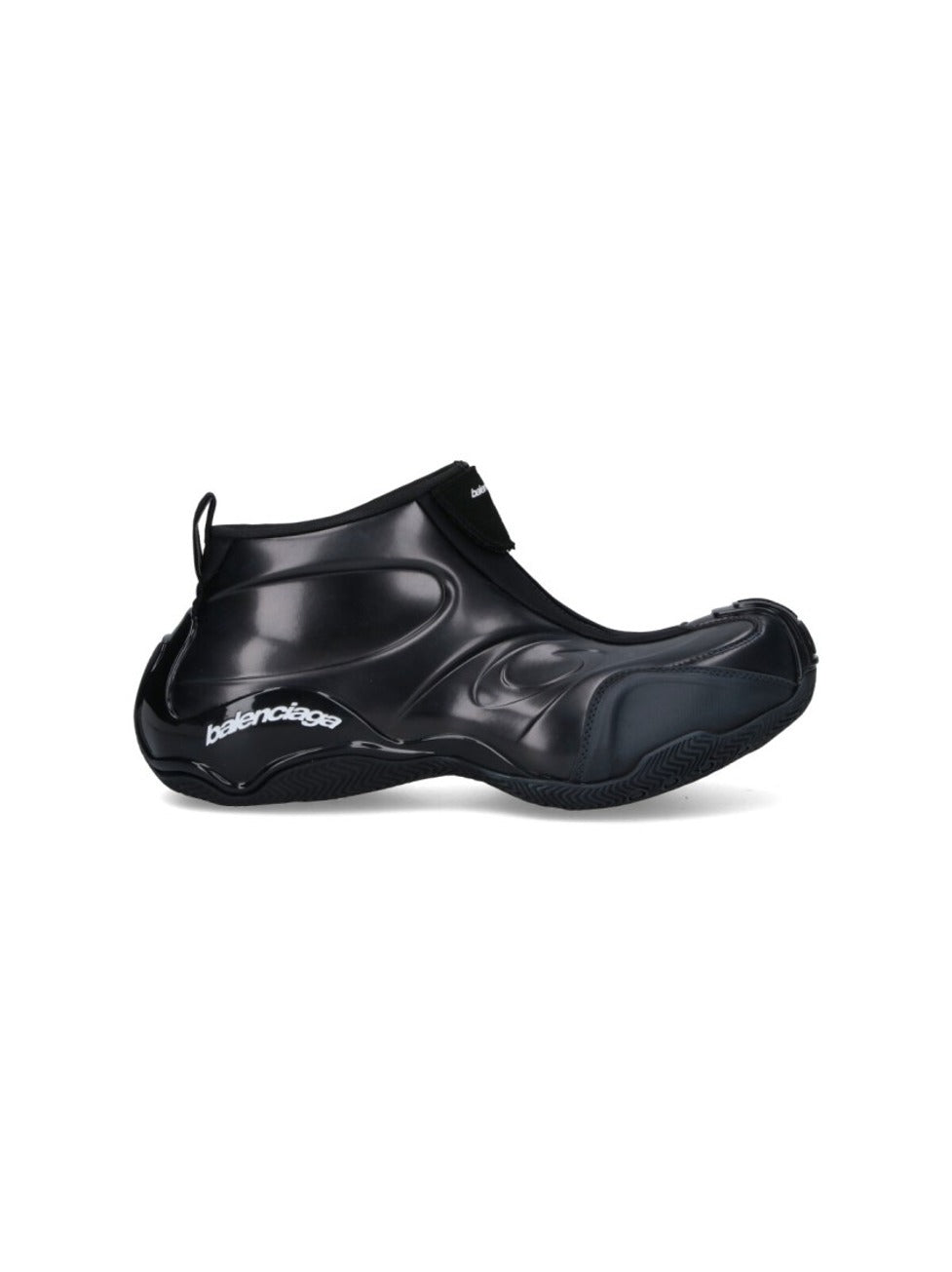 Futuristic Black Sneakers