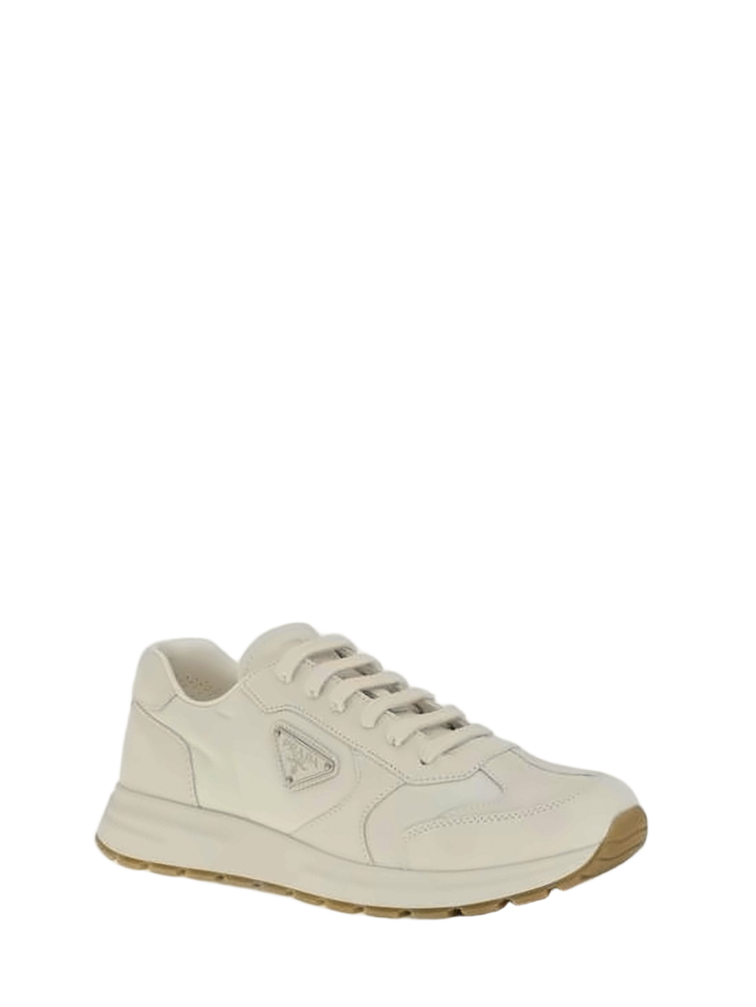 Lace-Up Sneakers with Calf Leather