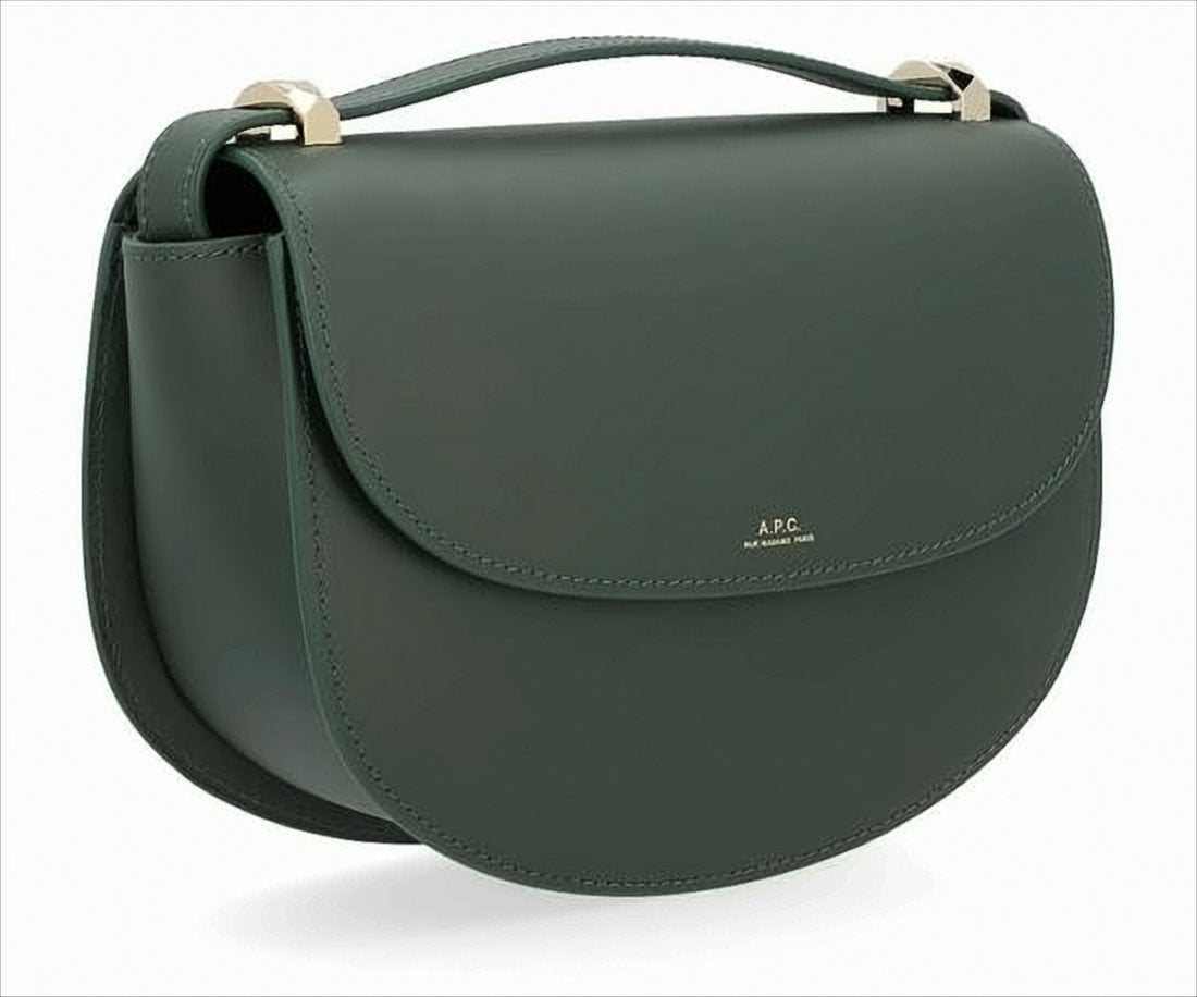 Structured Cowhide Crossbody Bag