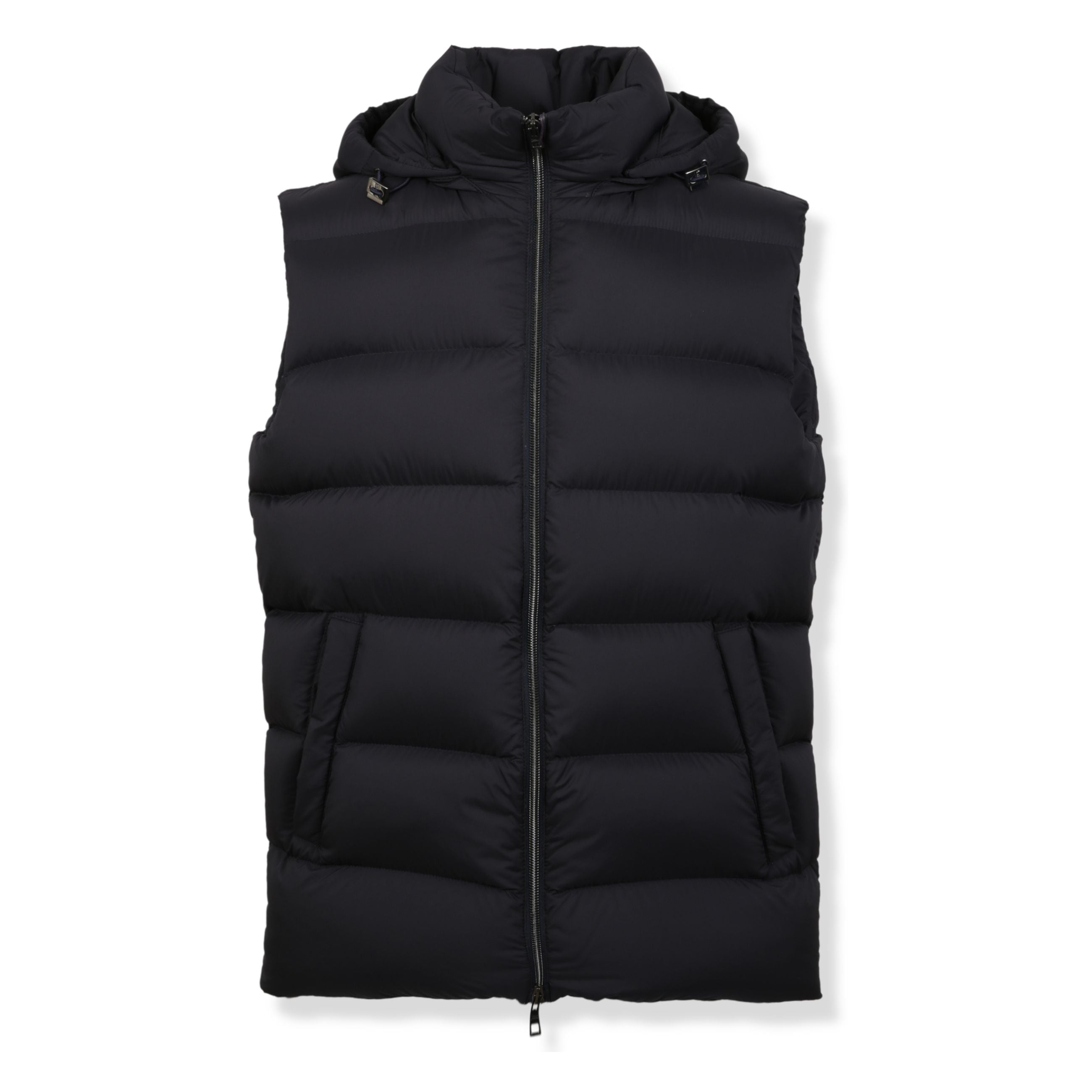 Sleeveless Padded Nylon Microfiber Vest