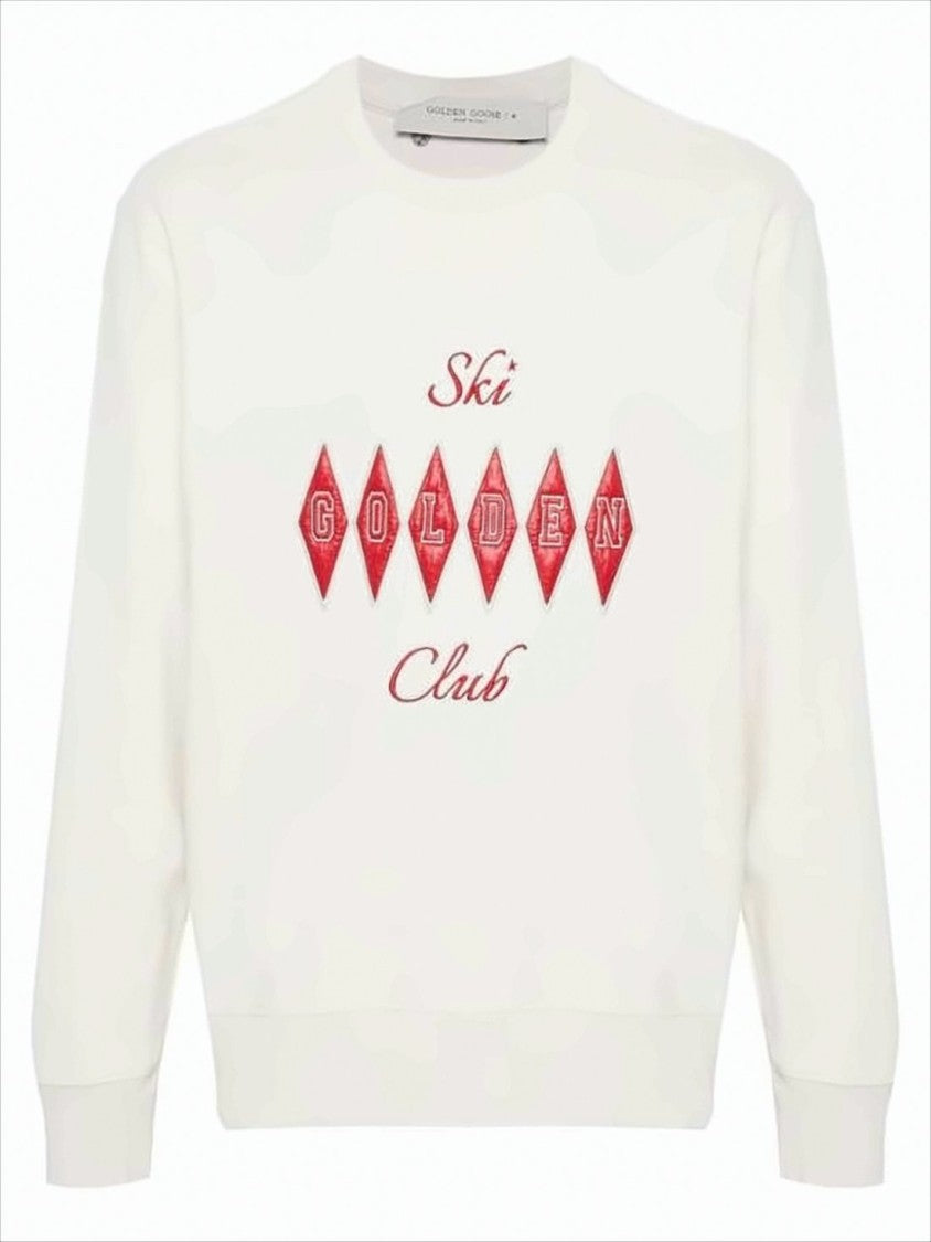 Long-Sleeve Sweatshirt with Bold Graphic Design