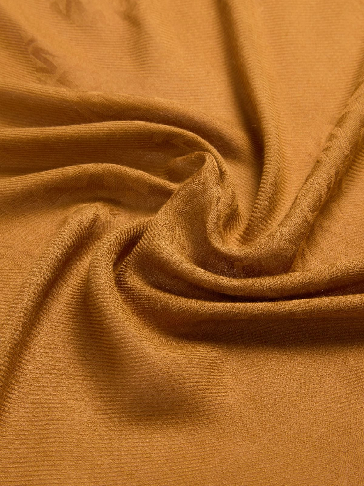 Large Rectangular Scarf with Textural Patterns