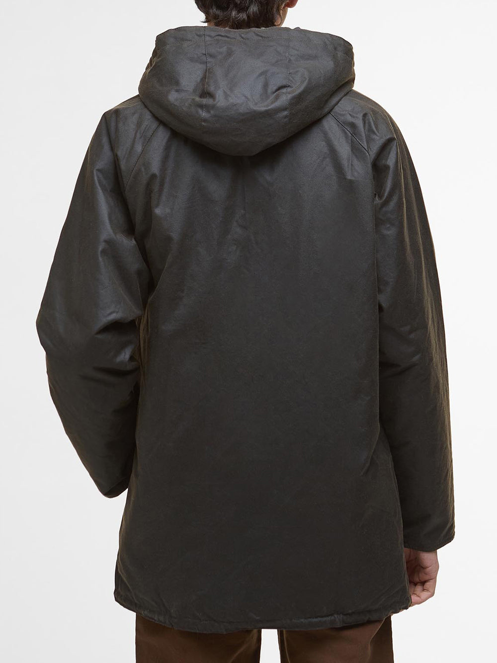 Traditional Waxed Parka With Adjustable Hood