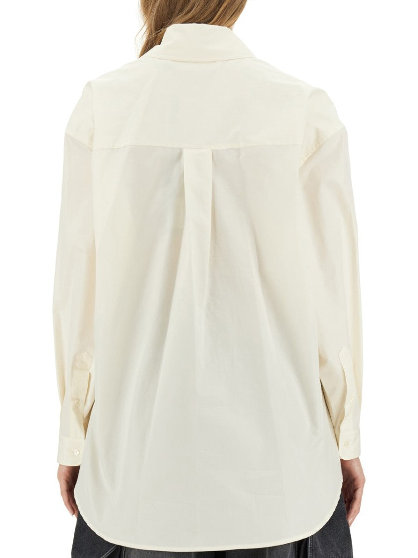 Shirt With Embroidered Logo