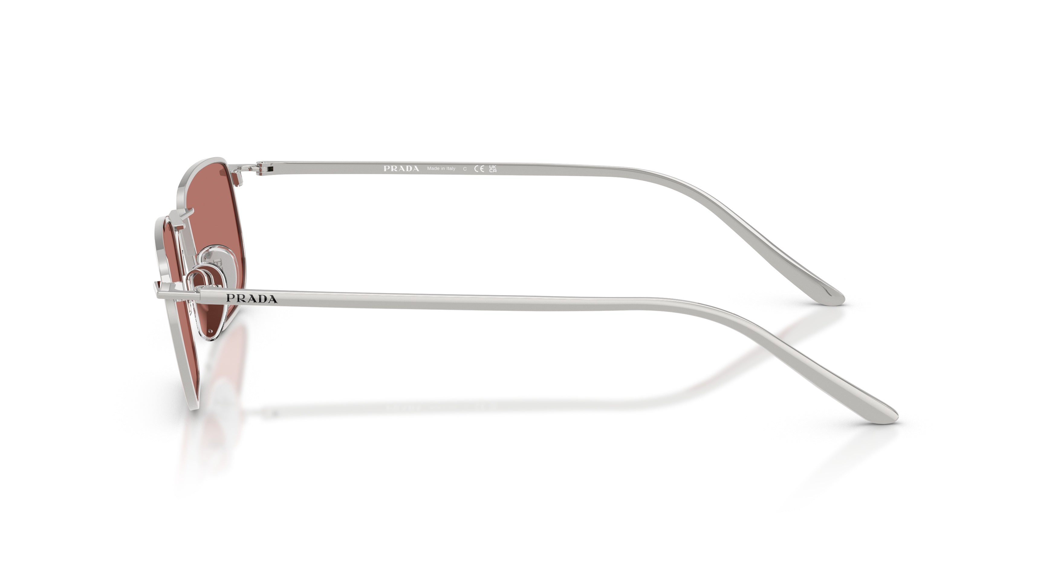 0pr D52s Square Rose-Tinted Sunglasses