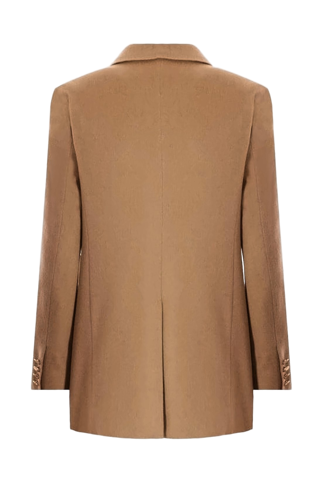 Tailored Brown Jacket with Notched Lapel