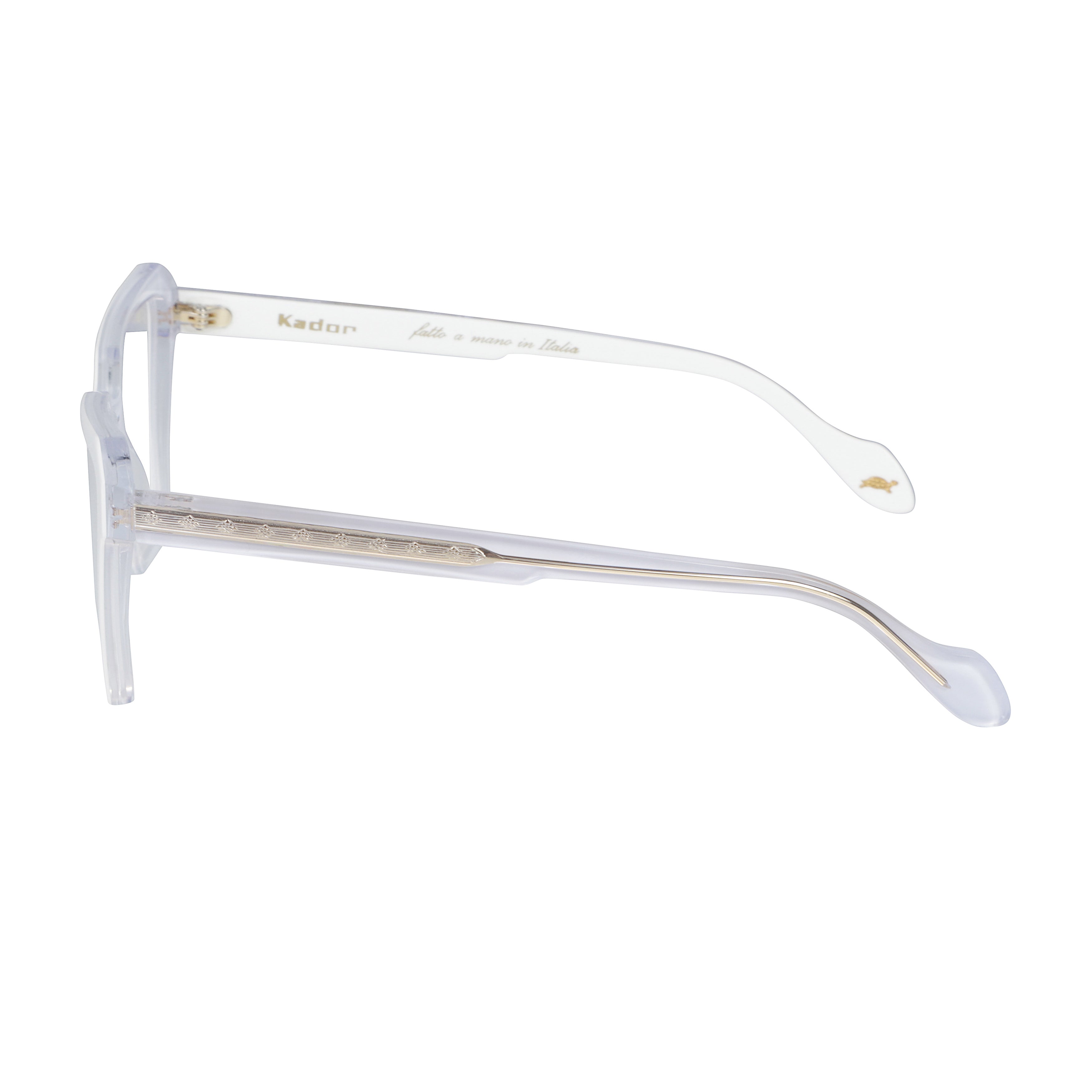 Vanessa Light Modern Geometric Eyewear with Translucent Finish