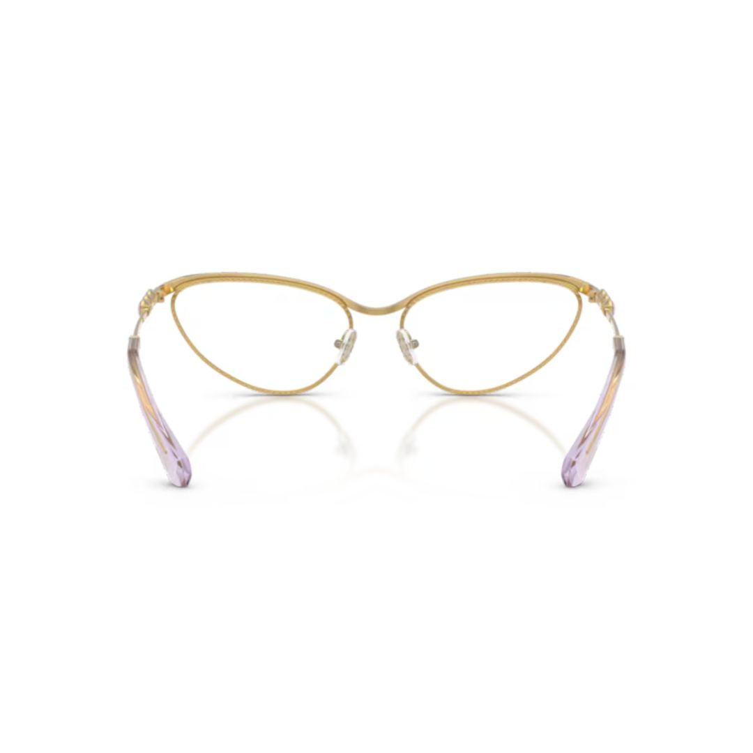 0sk1027 Cat-Eye Metal Frame Eyeglasses