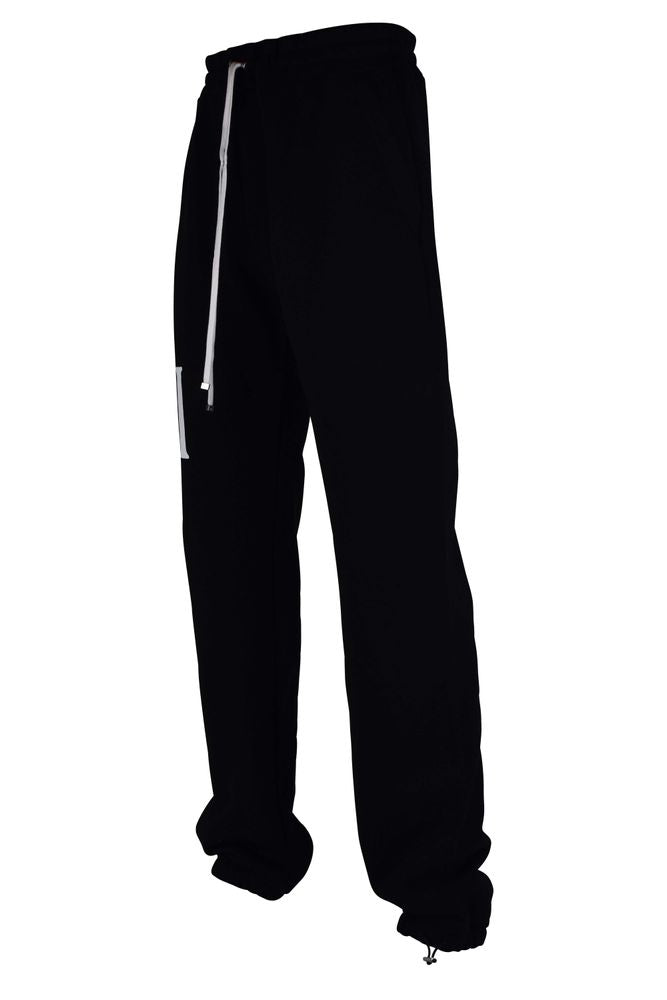 Cotton Jogging Pants With Crystal Ball Graphic