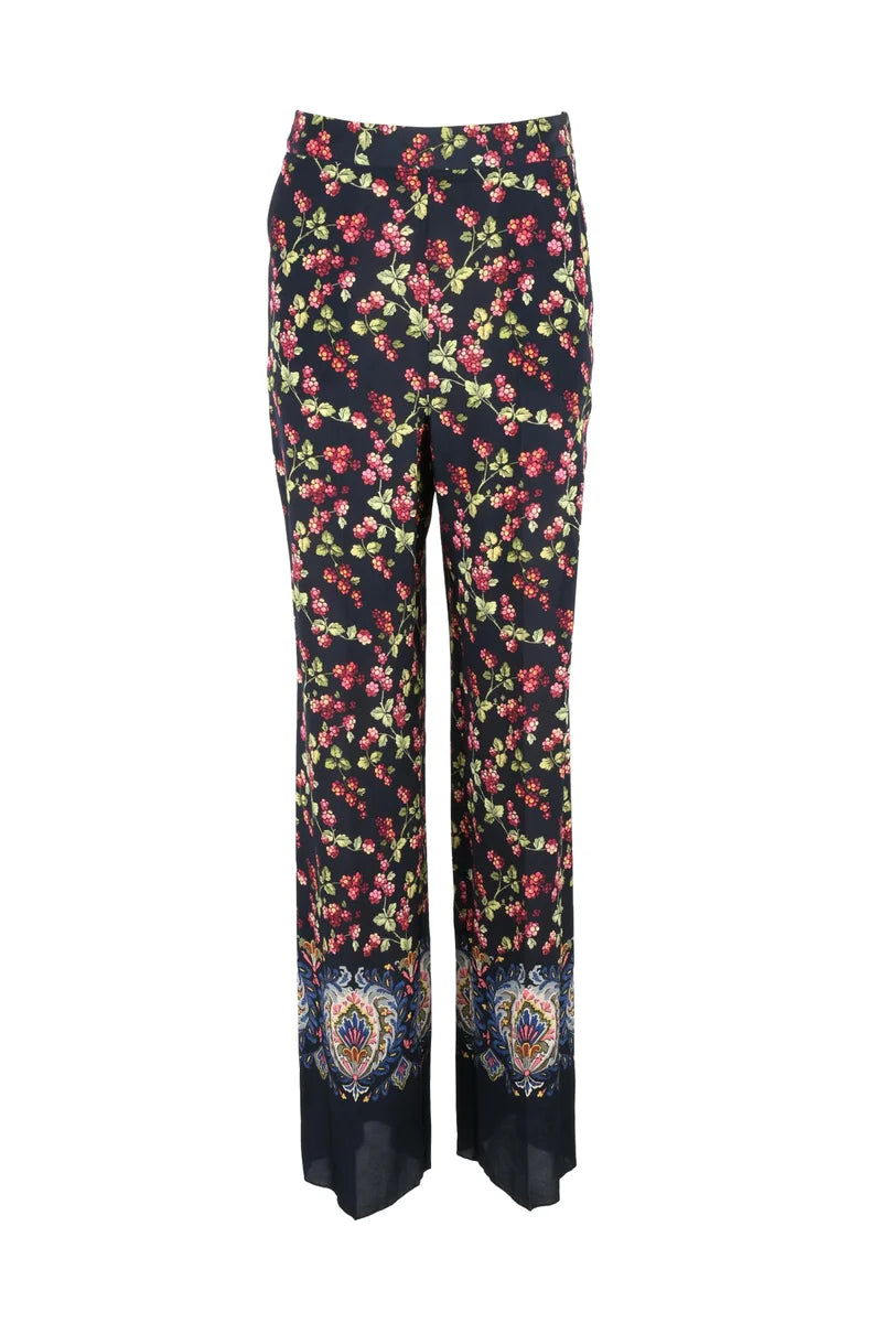 Comfort Fit Trousers - Black