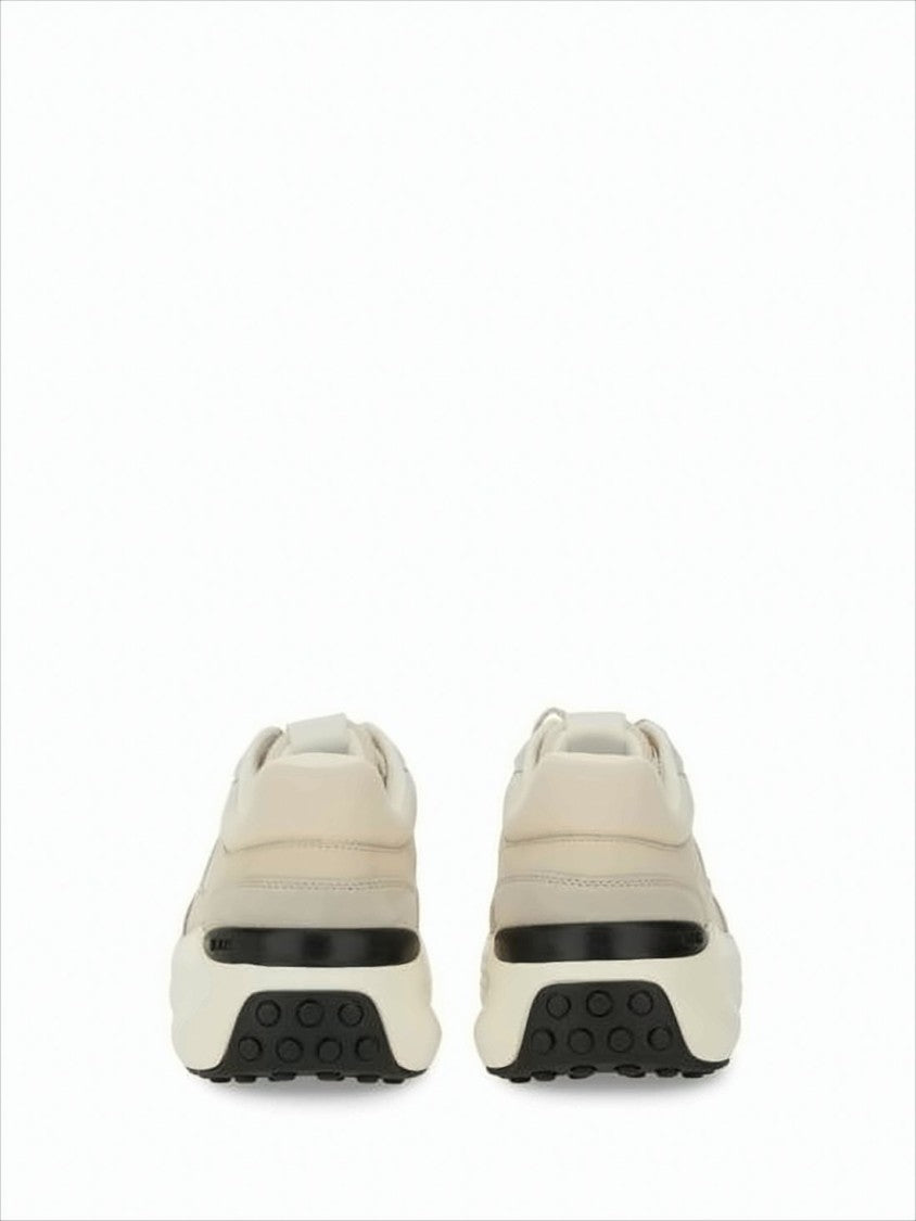 Low-Profile Suede and Nubuck Sneakers with Cushioned Sole