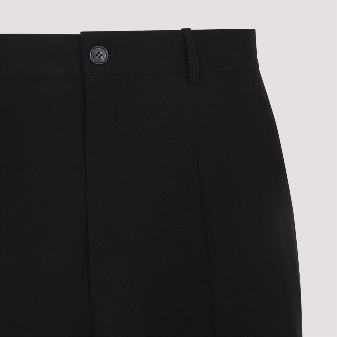 Wide-Leg Trousers With Tailored Silhouette And Smooth Finish