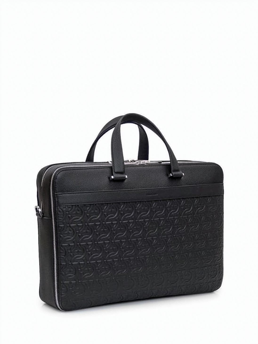 Textured Calf Leather Tote Bag