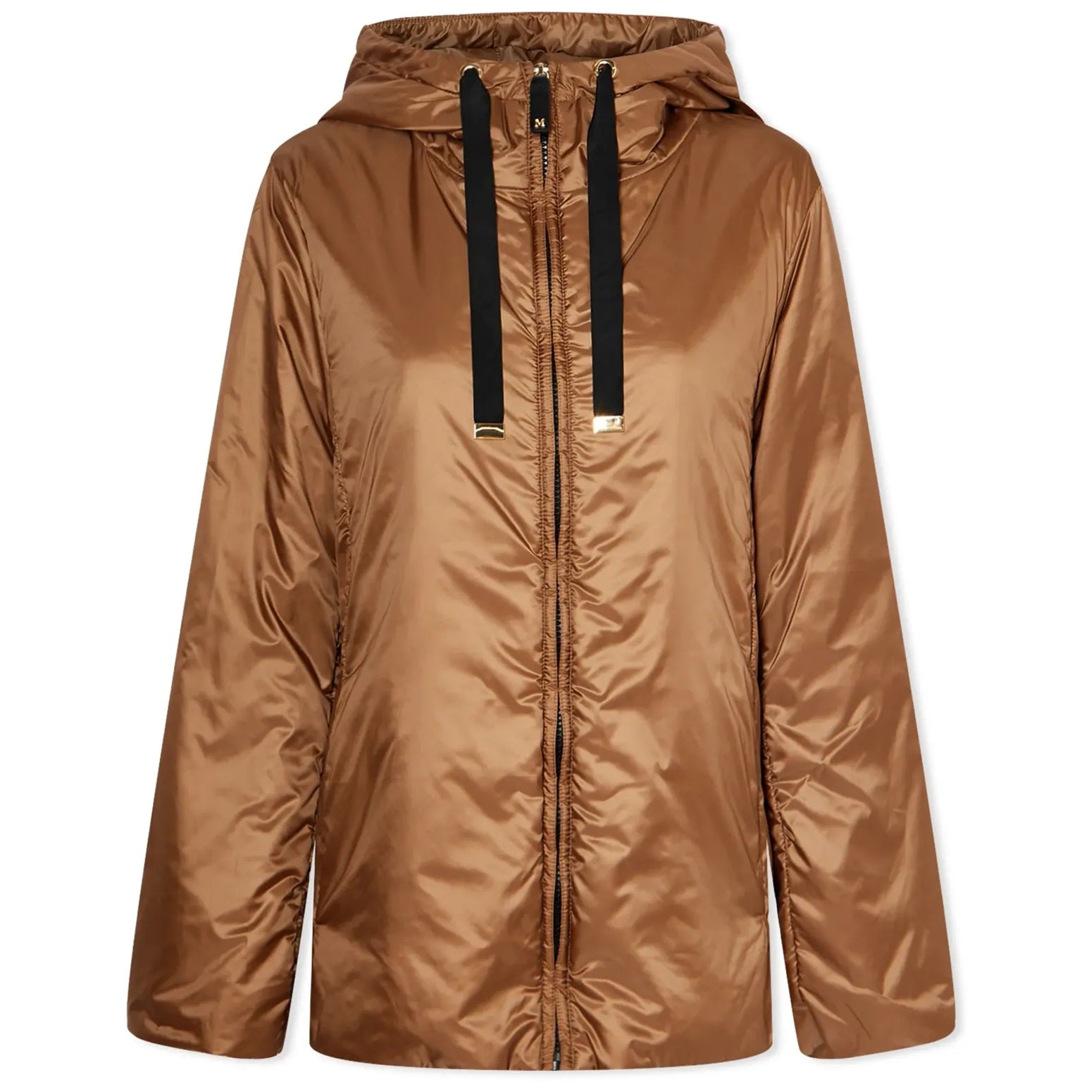 Lightweight Hooded Jacket with Smooth Finish