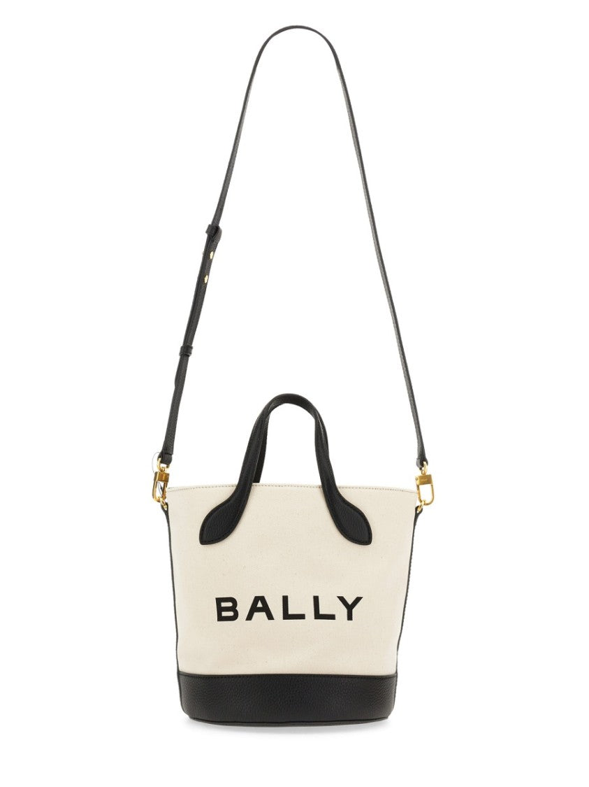 Structured Bucket Bag With Dual Handles And Adjustable Strap