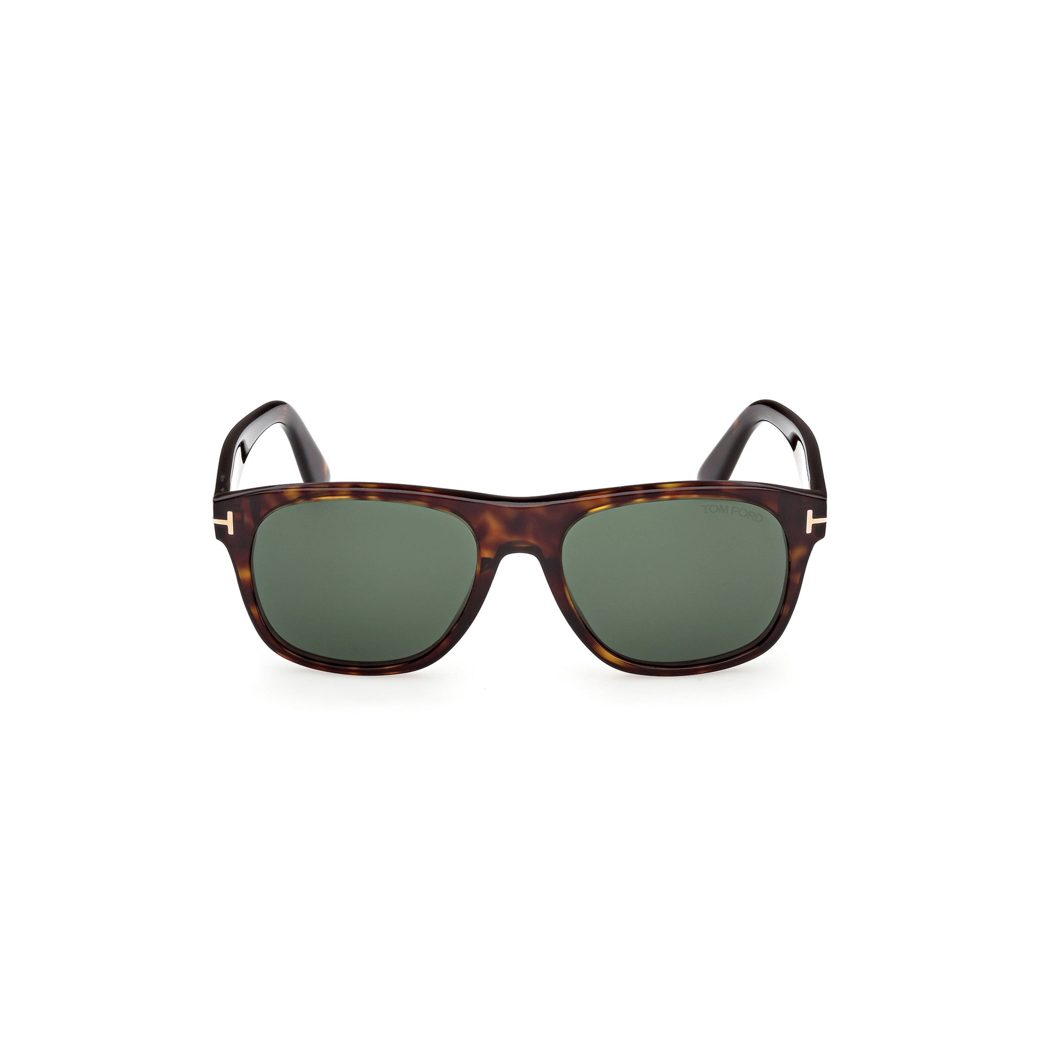Ft1284 Tortoiseshell Rectangular Sunglasses