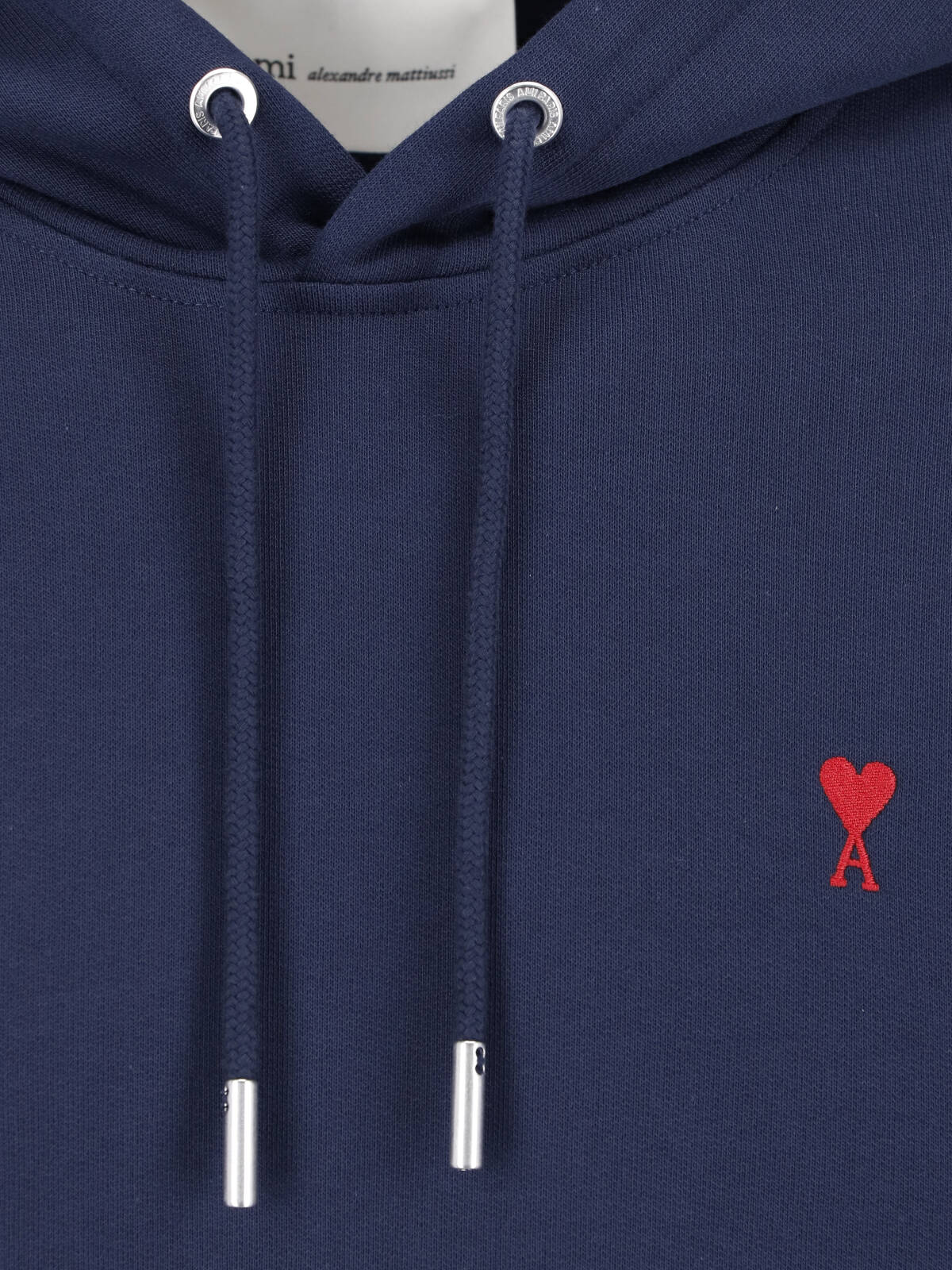 Blue Ami de Coeur Cotton Hoodie