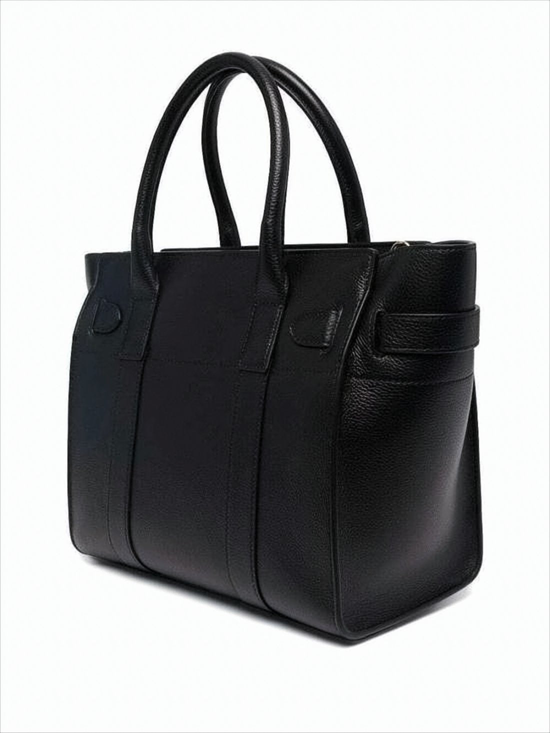Textured Cow Leather Tote Bag