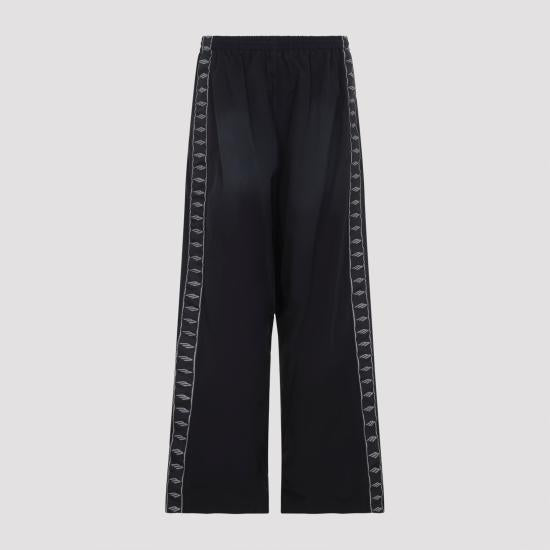 Relaxed-Fit Jogger Pants with Side Logo Stripe