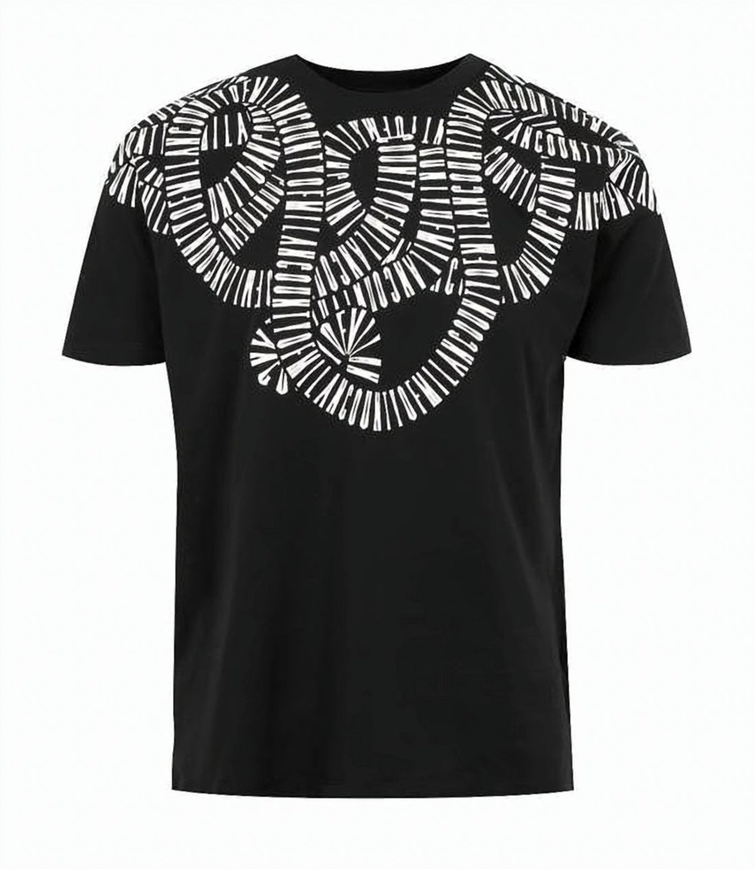 Short-Sleeved T-Shirt with Bold Graphic Design